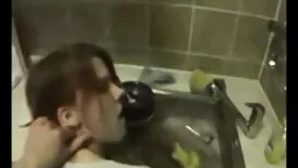 Блондинка палав с бл ...